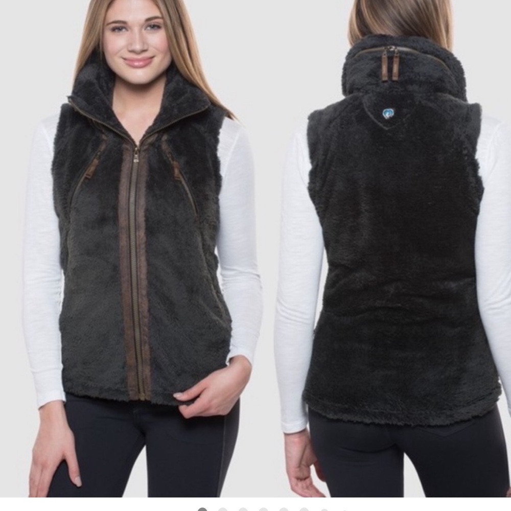 Kuhl Brown Fleece Vest
